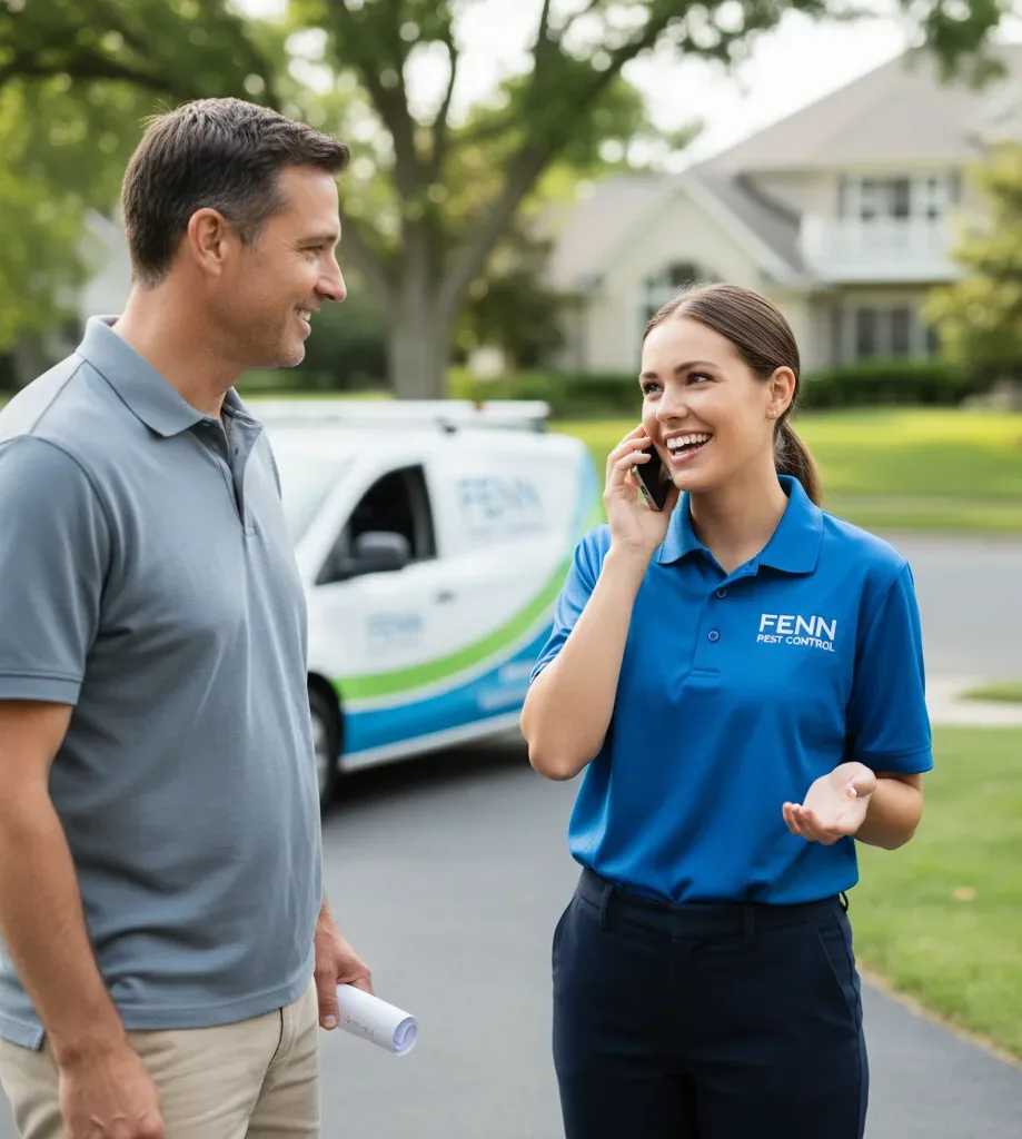 Fenn Pest Control customer support in Verdunville
